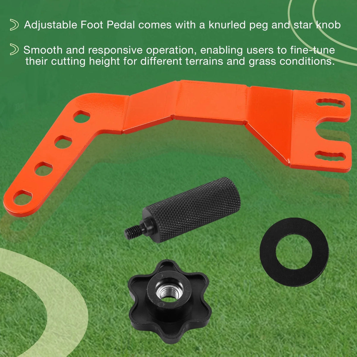 Adjustable Foot Pedal for Bad Boy Maverick ZT Elite Models 2015-2023