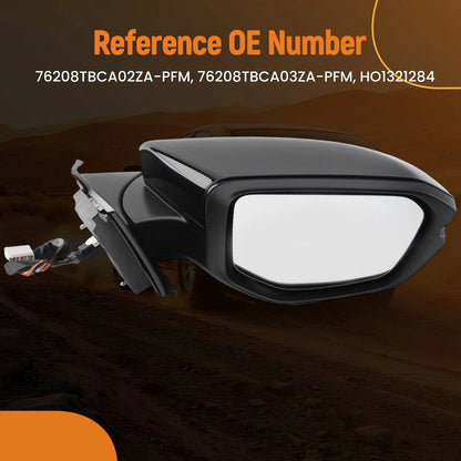 Power Folding Mirror Right Camera for Honda Civic Sport (2017–2021) 76208TBCA03ZA