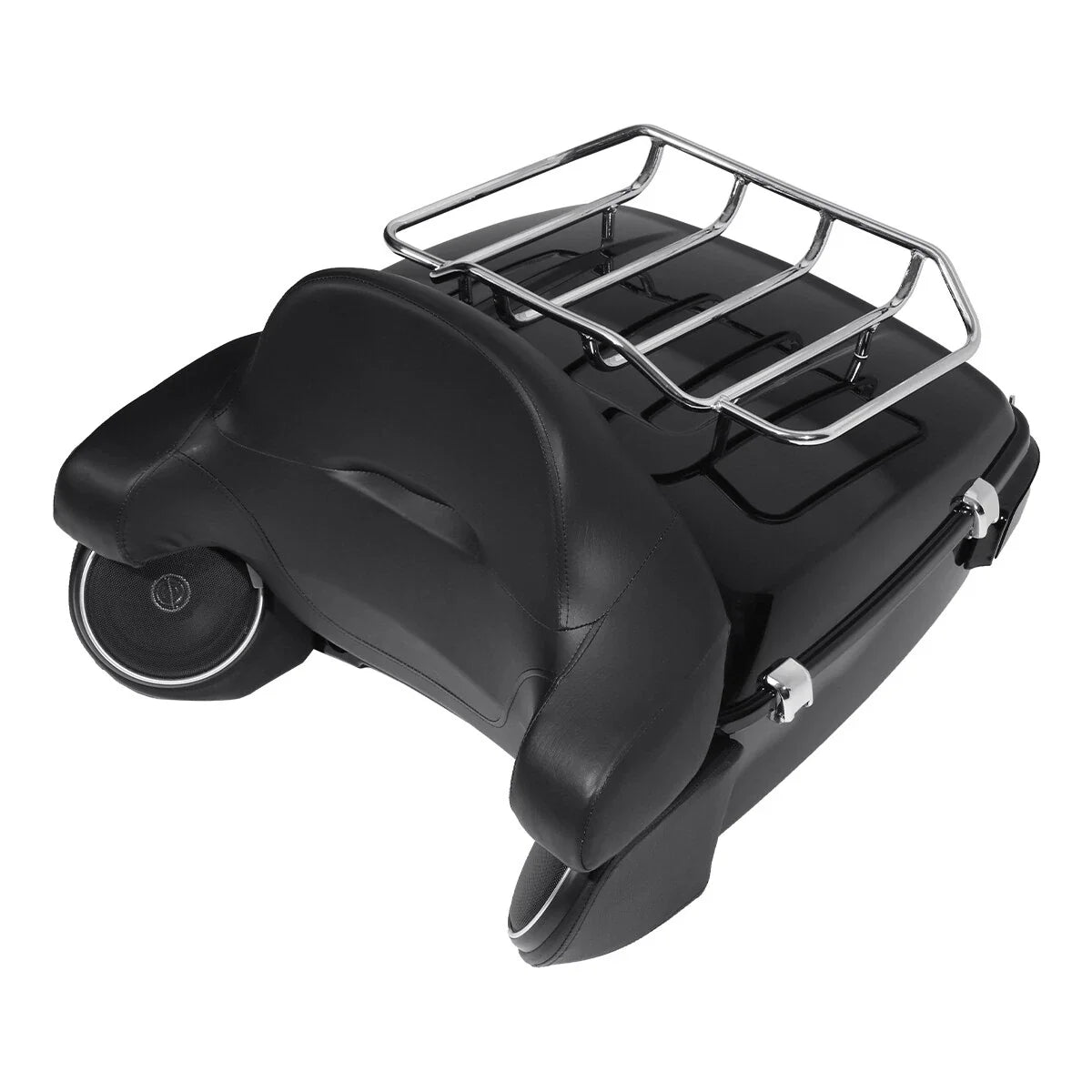 Trunk Pad Rack Speaker Light Mount Plate for Harley Street Glide (2014–2026)