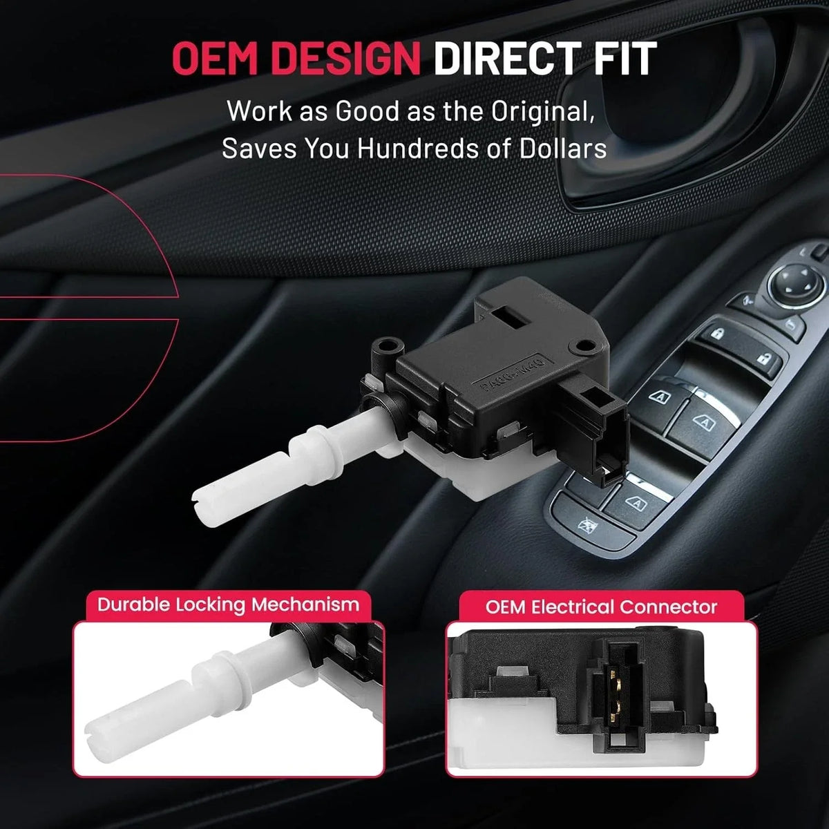 Door Lock Actuator for Audi A6 Quattro 3.0L (2002–2004) 4B9962115C