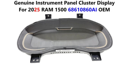 2025 RAM 1500 Instrument Panel Cluster Display 68610860AI OEM