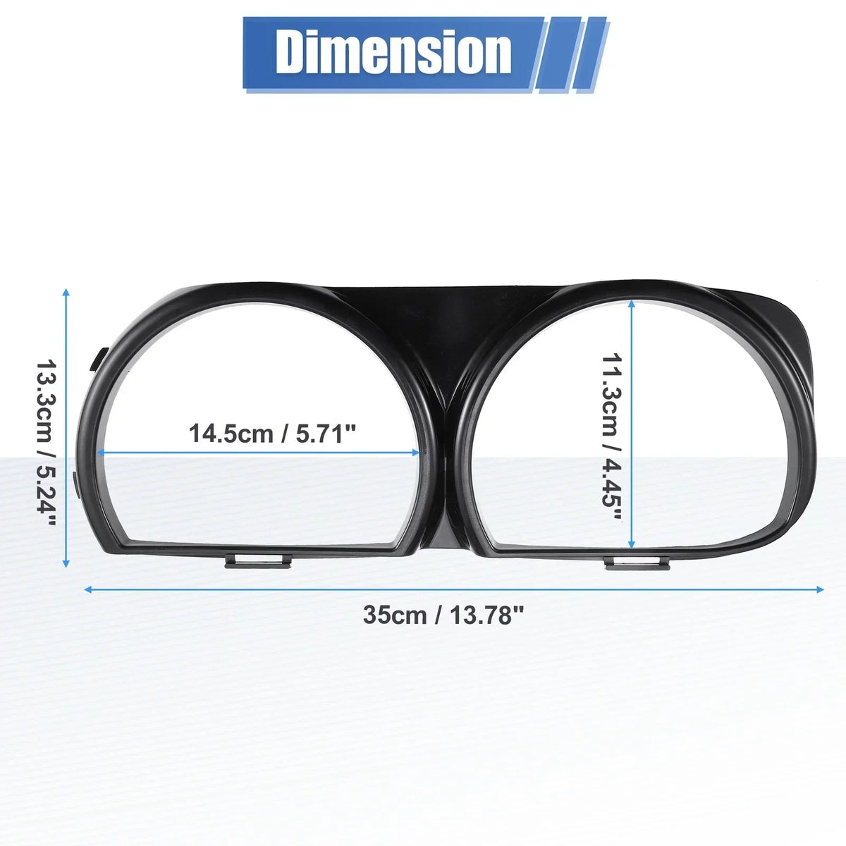 Front Bezel Trim for Headlight Dodge Challenger 2015-2023