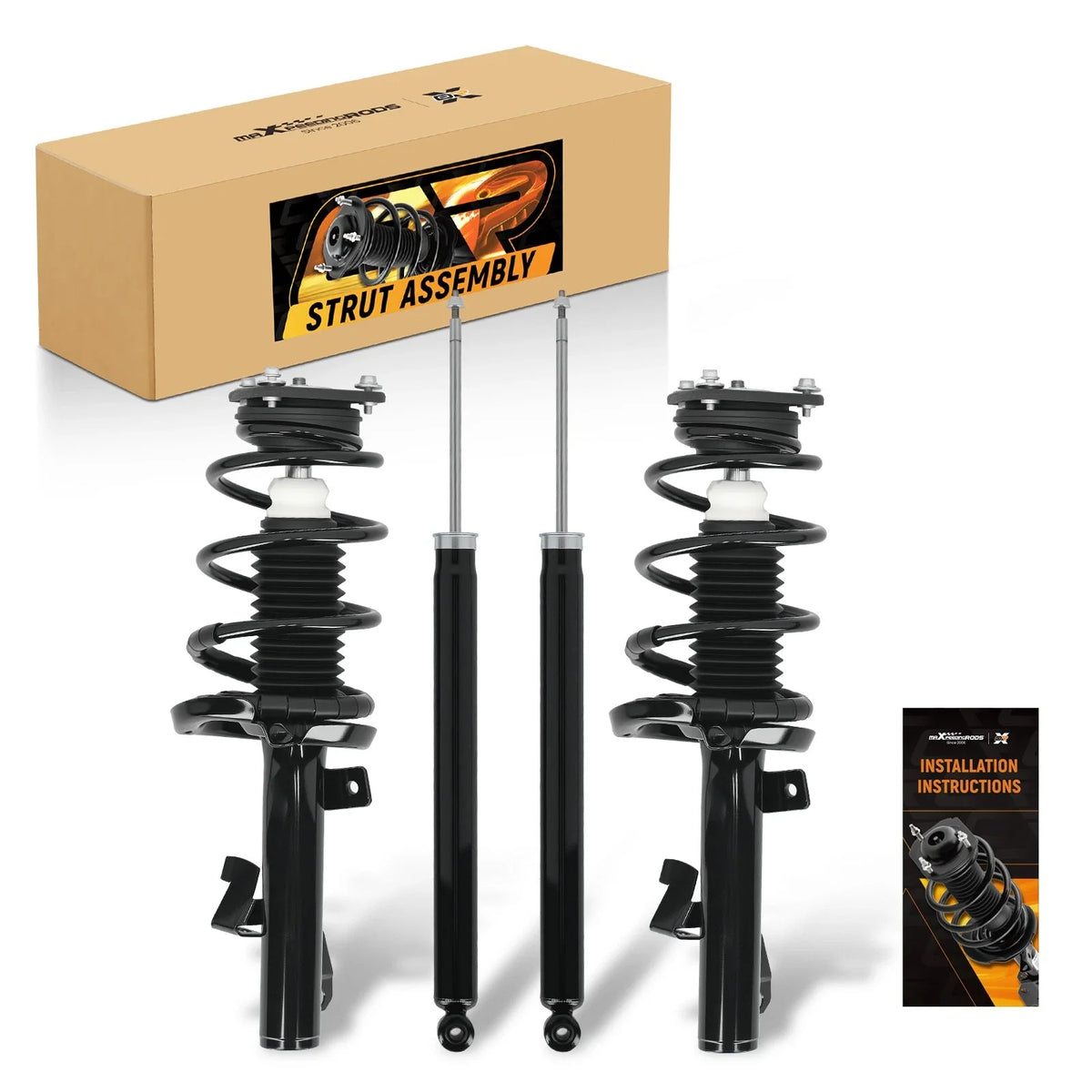 Complete Struts and Coil Springs Set for Mazda 3 2004-2009 172263