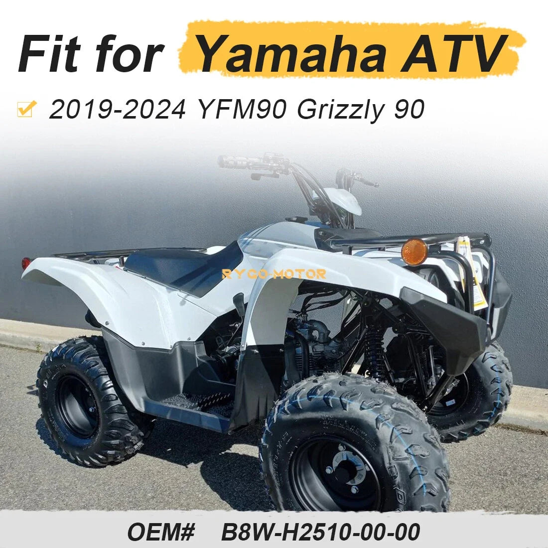 Ignition Key Switch for Yamaha Grizzly 90 YFM90 (2019–2024)