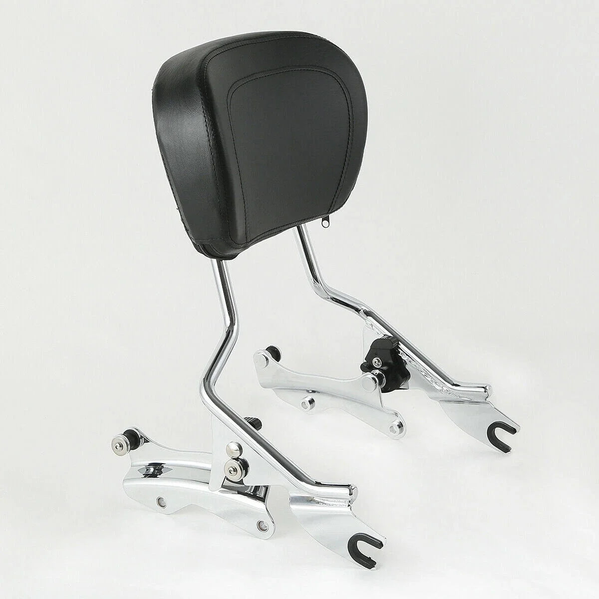 Backrest Sissy Bar Pad with 4 Point Docking Kit for Harley Touring 2014-2023