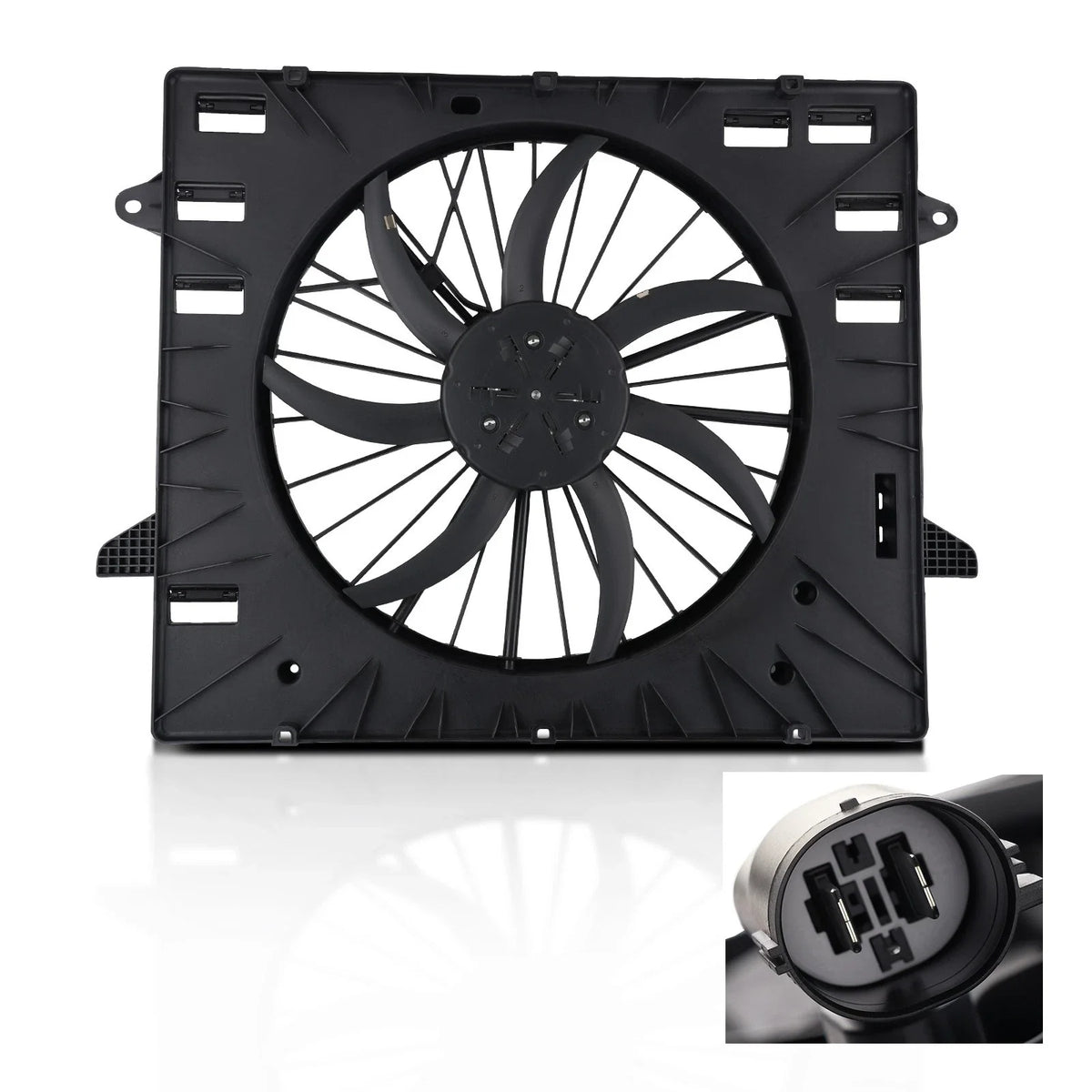 Radiator Cooling Fan Assembly for Buick Enclave, Chevrolet Traverse (2018–2020)
