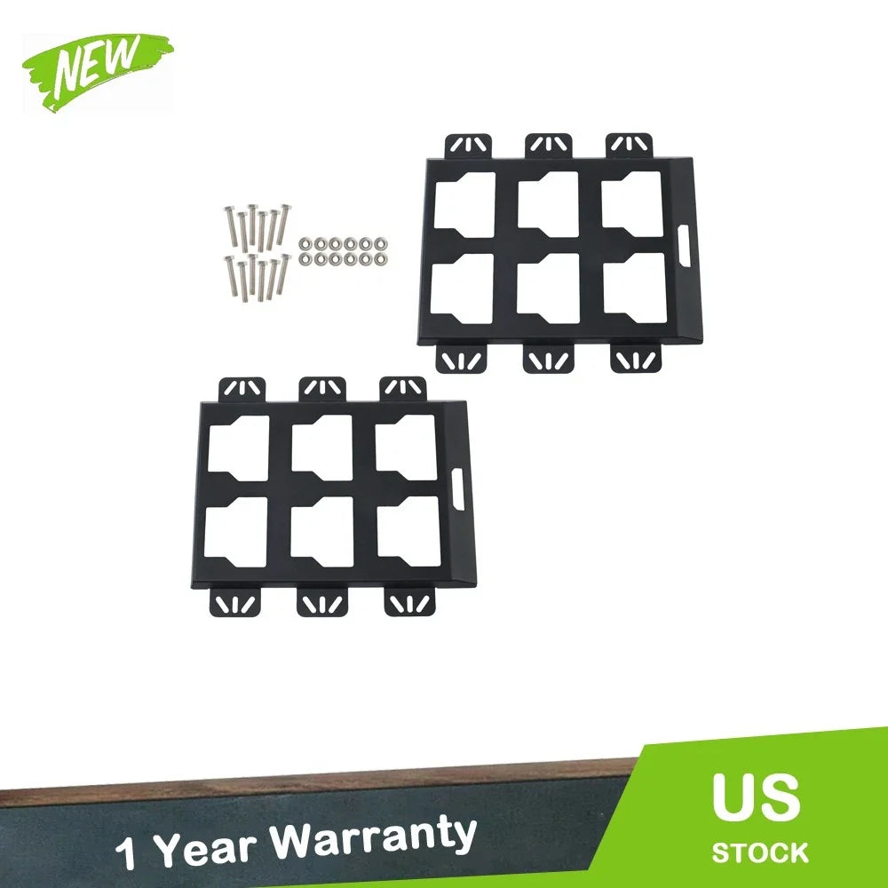 2 Pack Tool Box Mounting Plates for Tool Storage System