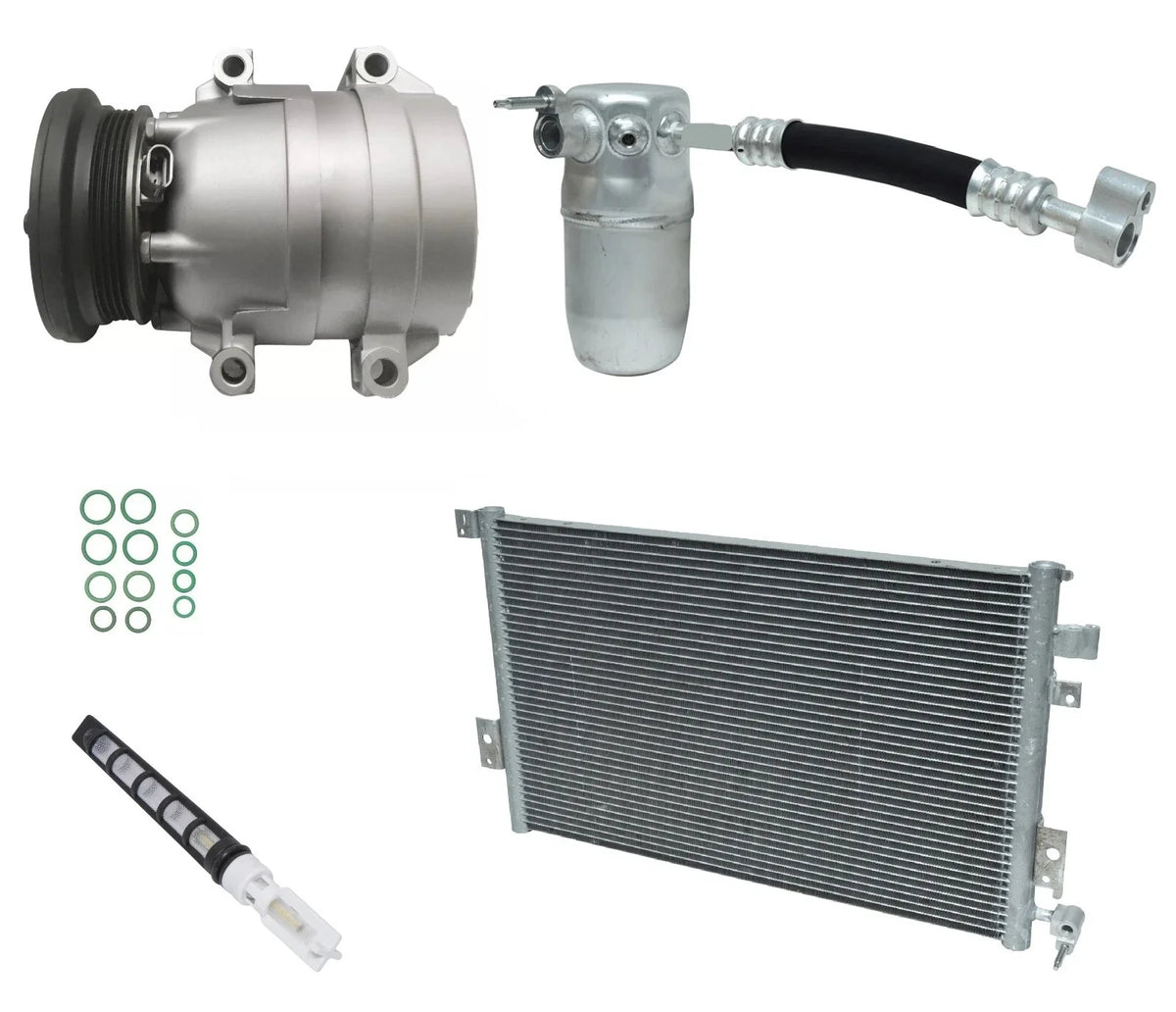 AC Compressor Kit with Condenser for Pontiac Firebird 5.7L V8 (1999–1999)