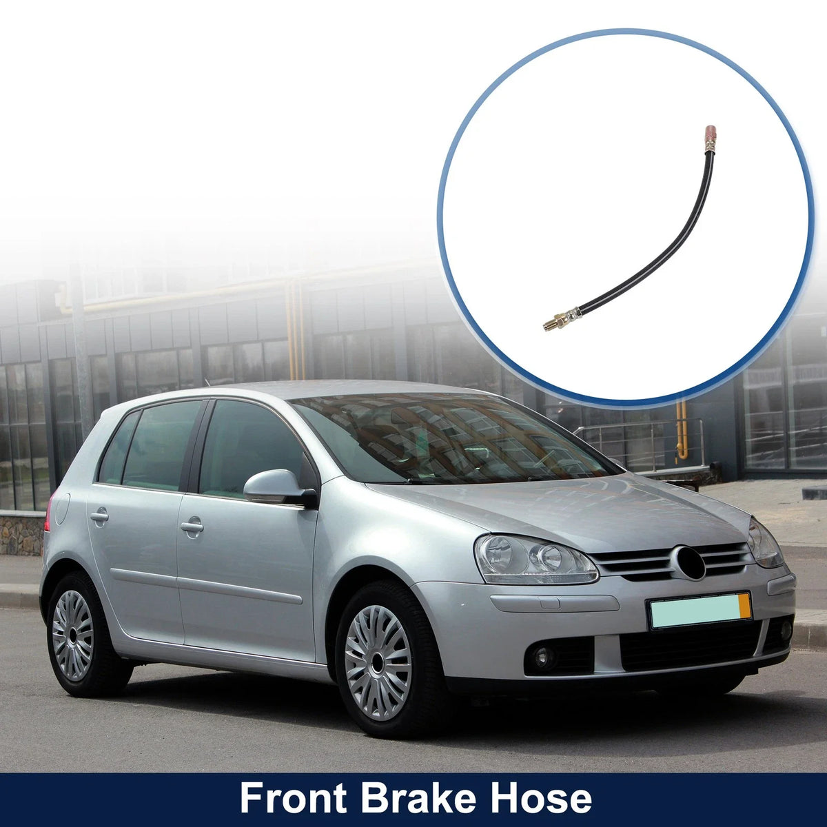 Front Brake Hose for Volkswagen Golf (1979–1992) No. 191611701