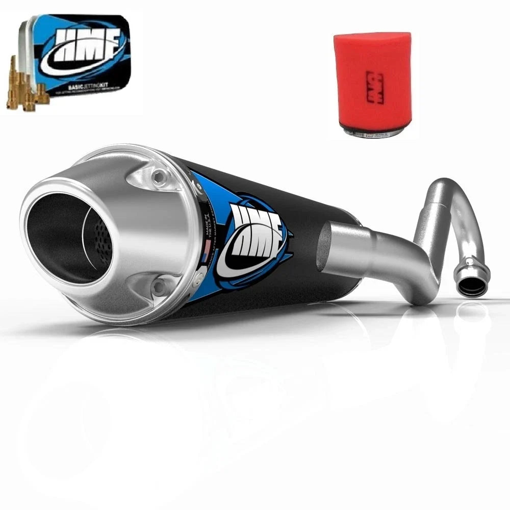 HMF Competition Full System Exhaust + Jet + Uni Foam Filter for Predator 500 (2003–2007)