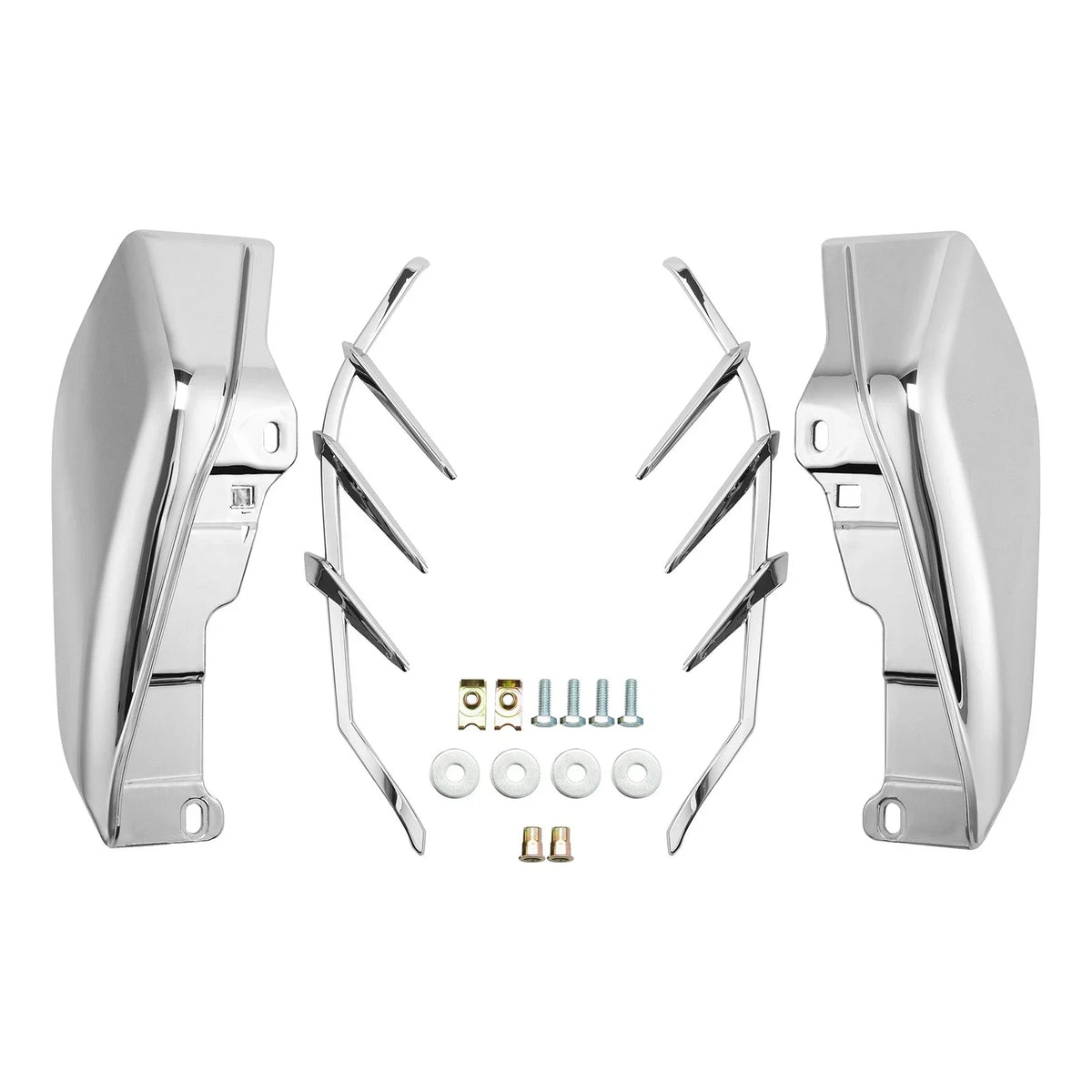 Mid-Frame Air Deflector w/ Trim for Harley Touring Models 2009-2023