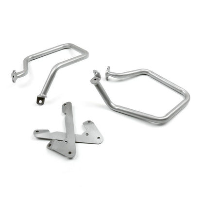 Silver Rear Crash Bars for R1200RT BMW (2014–2017)