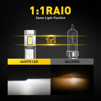 Auxito 9005 H11 LED Headlight Bulbs - 4 Pack