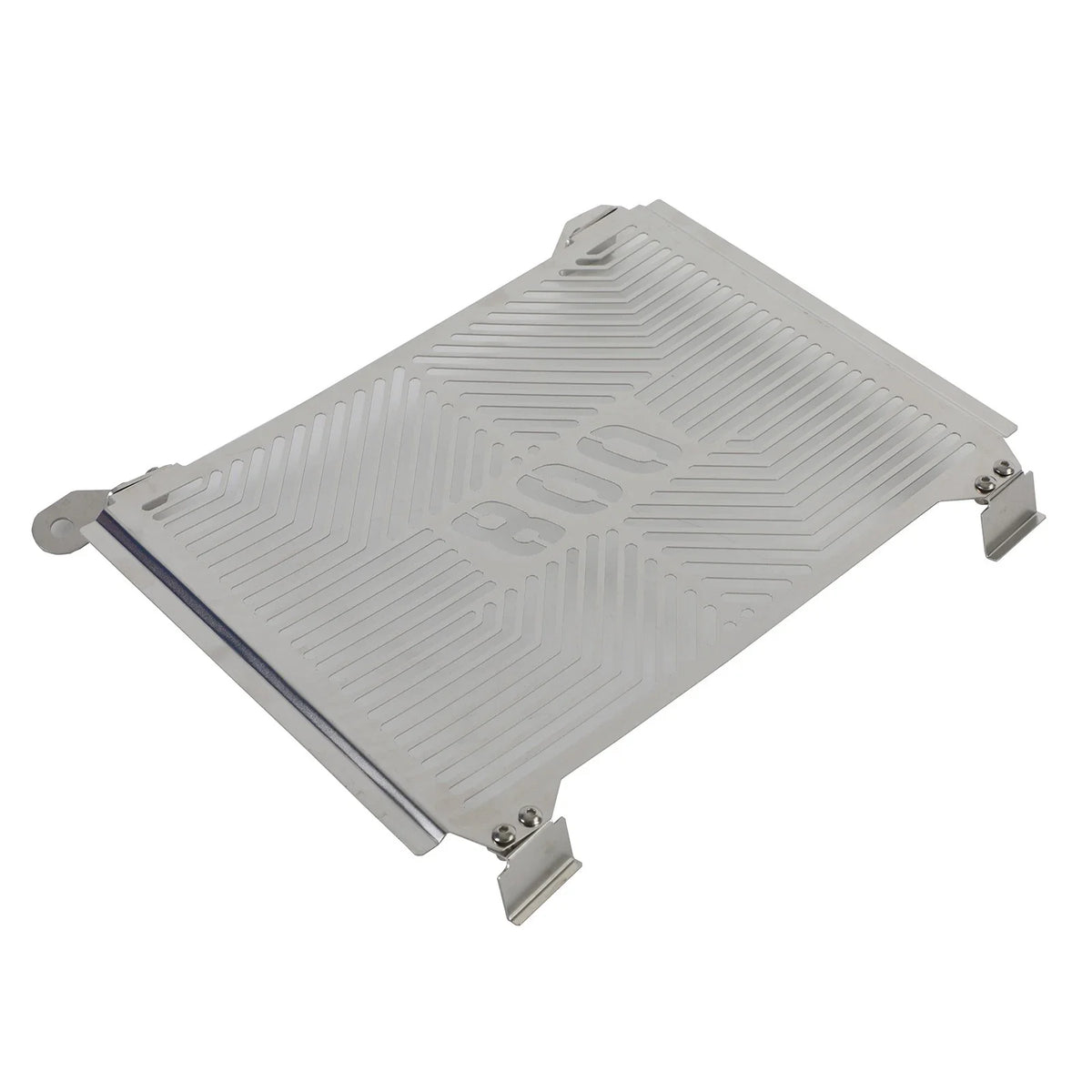 Radiator Guard Cover Protector for Cfmoto 800MT (2021–2022) Stainless Steel Silver