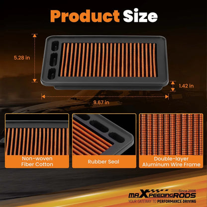 Air Filter Replacement for Honda Civic L4 1.5L (2014-2019) 172205AAA00