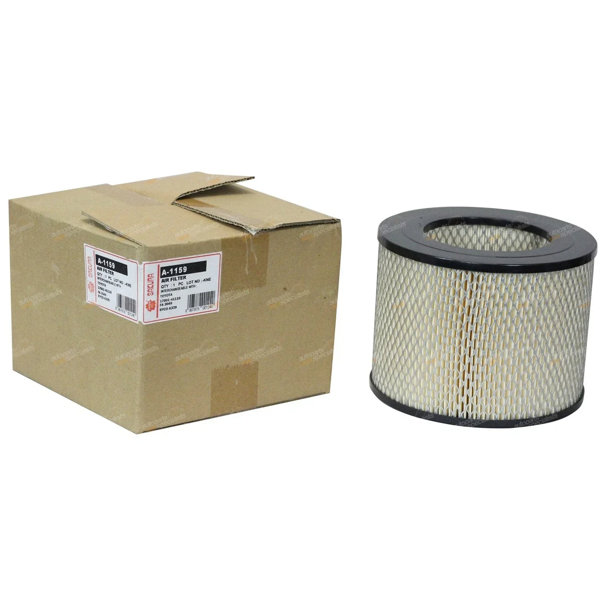 Air Cleaner Filter for Toyota Crown MS112 MS123 (1979–1985)