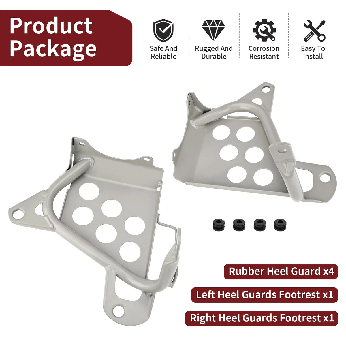 Heel Guards for Yamaha Blaster 200 YFS200 (1990–2006)
