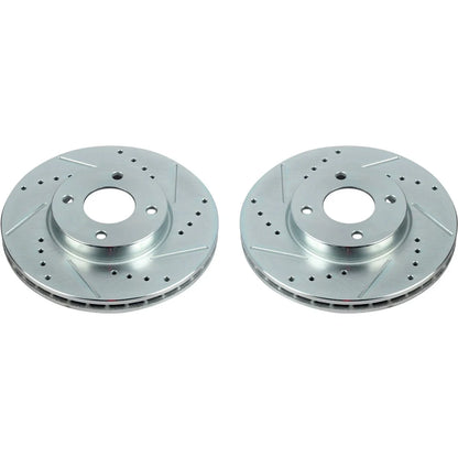 2X Brake Discs for Nissan Versa Kicks (2018–2024)