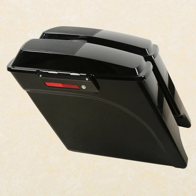 6x9" Speaker Lid Set & 5" Extended Saddlebags for Street Glide 1994-2013