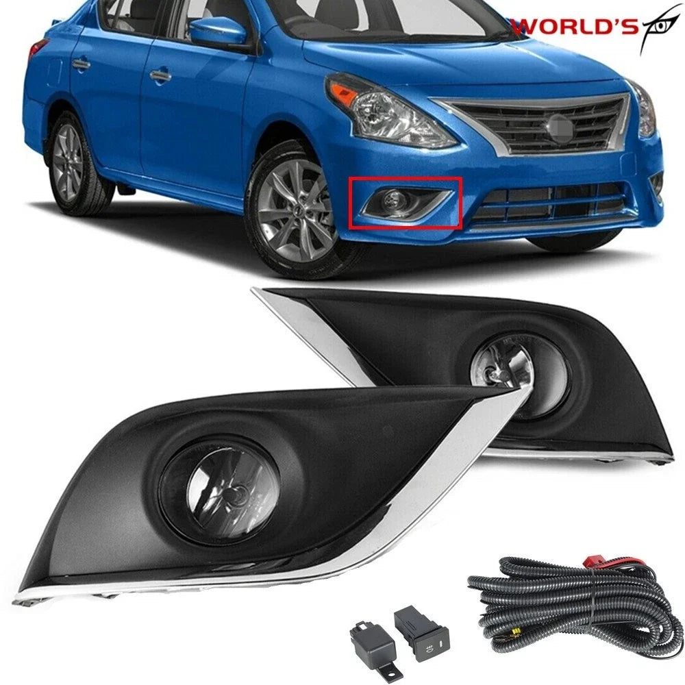 Fog Lights for Nissan Versa (2015–2018)