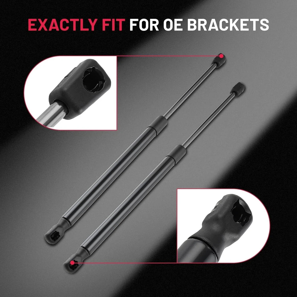 Set of 2 Front Lift Supports for E300 (2012-2015) Mercedes-Benz