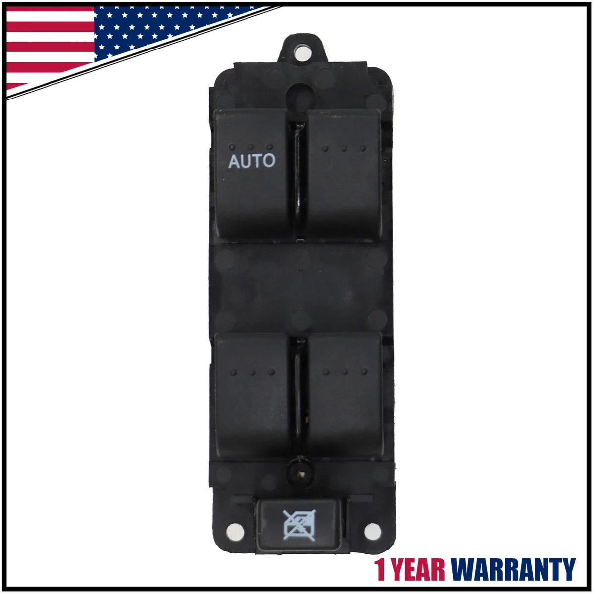 Master Replacement Power Window Switch for 2004-2009 Mazda 3