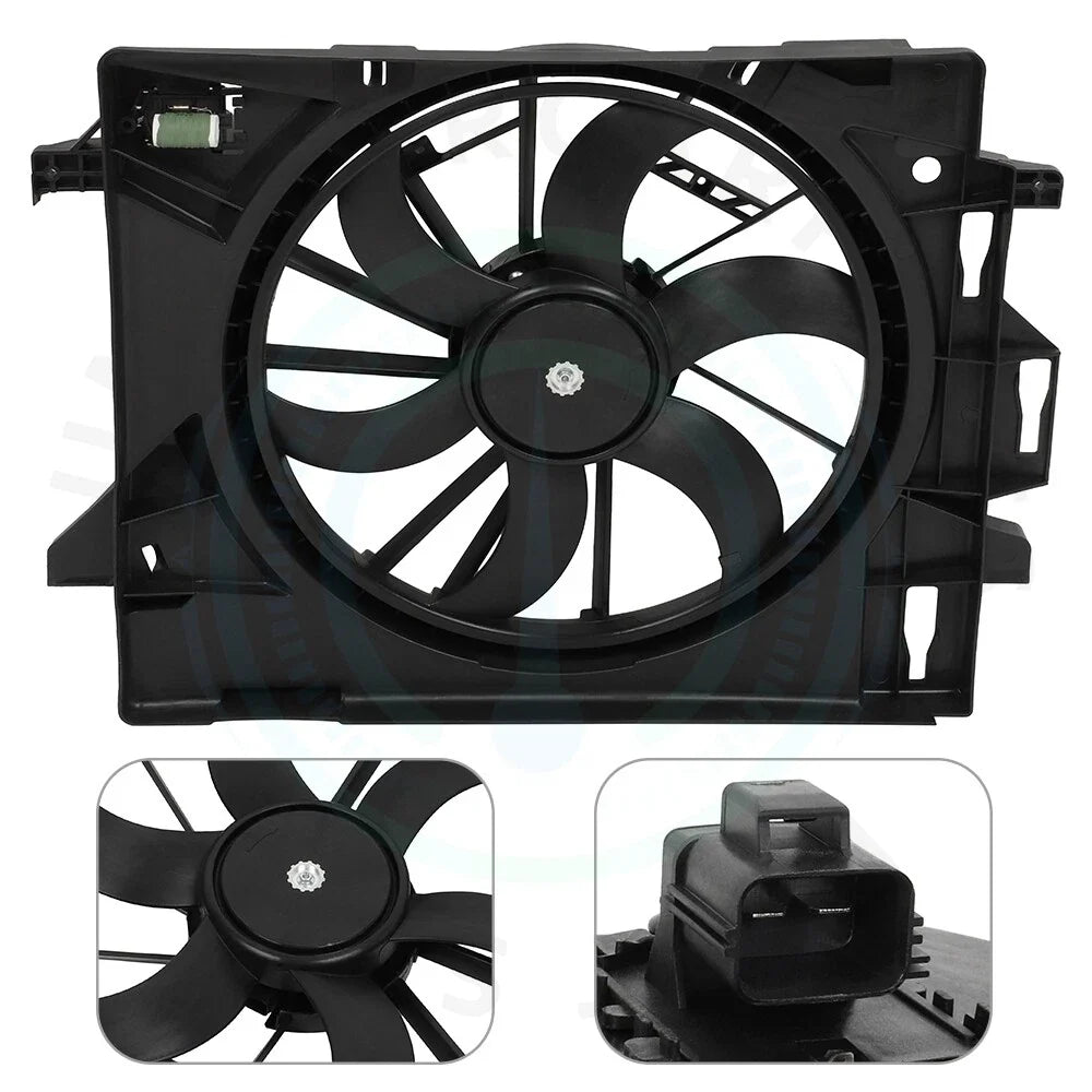 Radiator Cooling Fan Assembly for Dodge Grand Caravan (2008–2020)