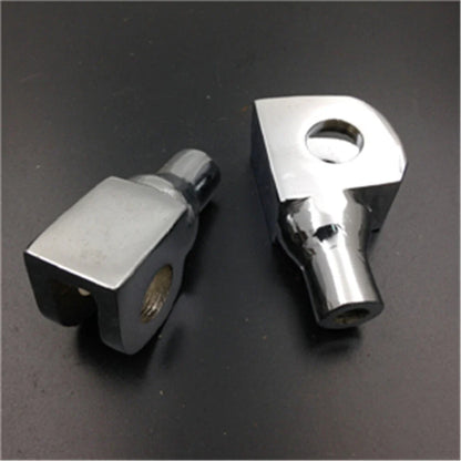 Chrome Foot Peg Adapter for 2004-2009 Kawasaki Vulcan 1500 Mean Streak