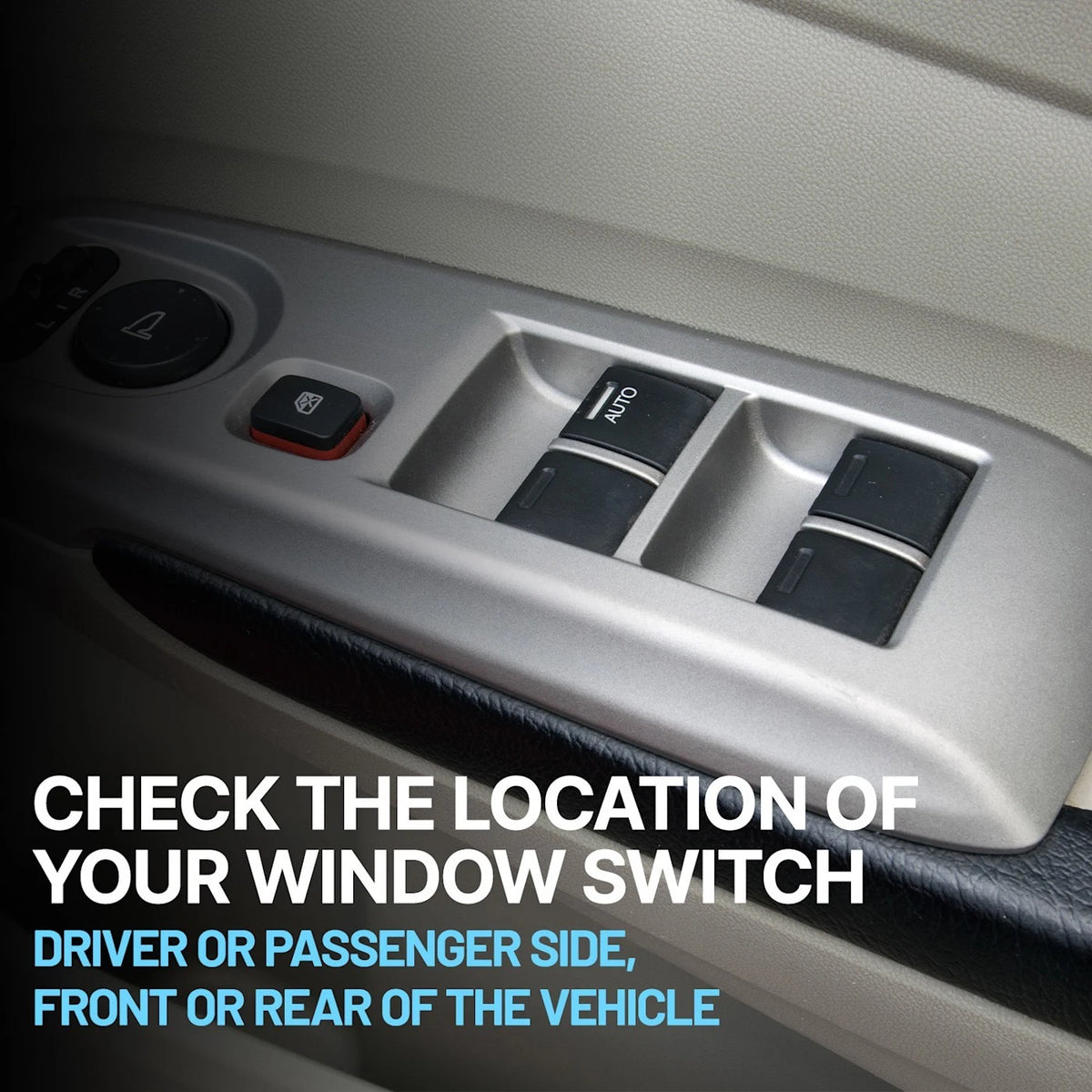 Power Window Switch for MB Mercedes ML Class ML450 ML550 (2006–2015)