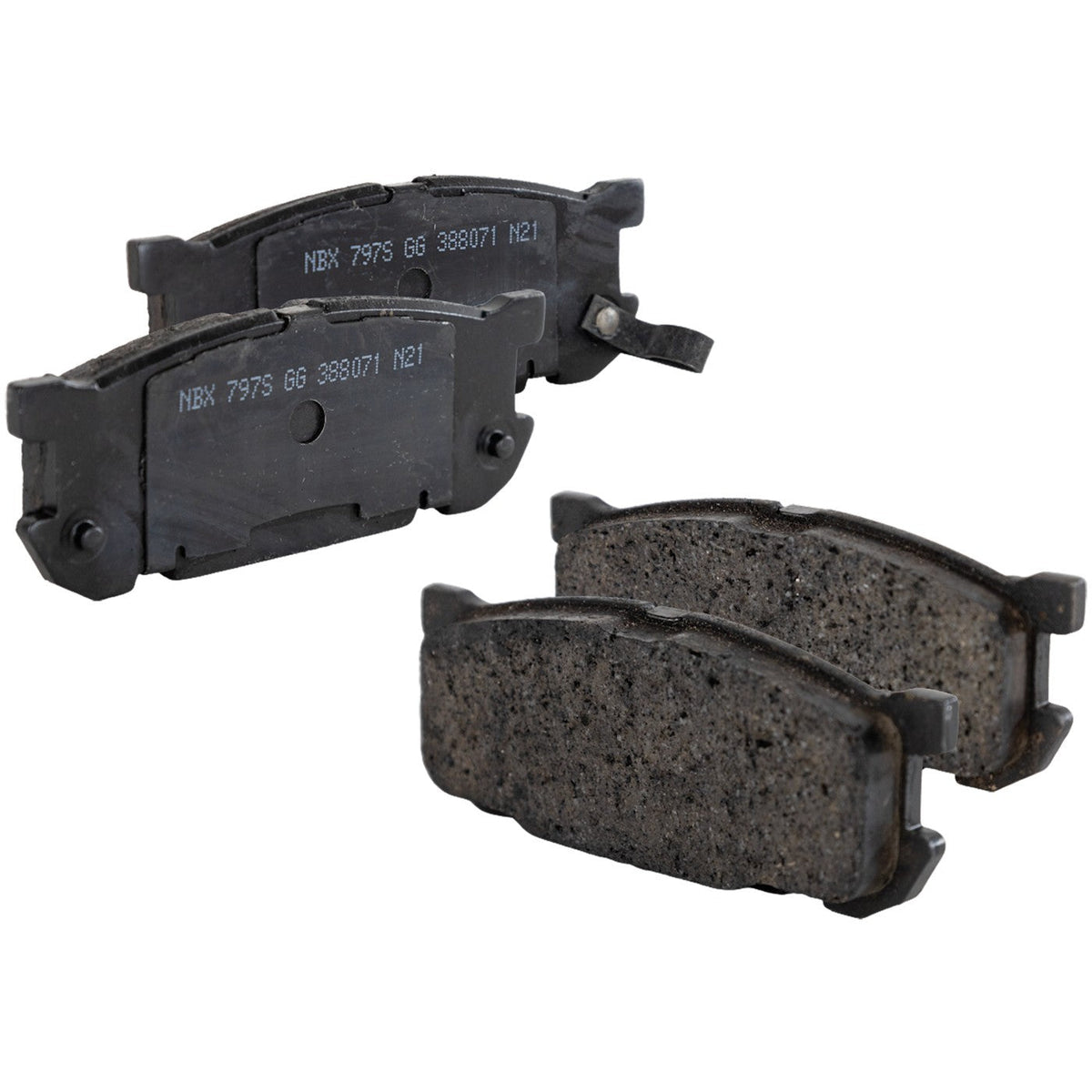 Brake Pad Set for Mazda Miata (2001–2005) Rear