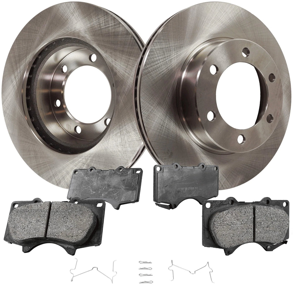 Front Brake Disc and Pad Kit for Toyota Sequoia (2003–2007), Tundra (2003–2006)