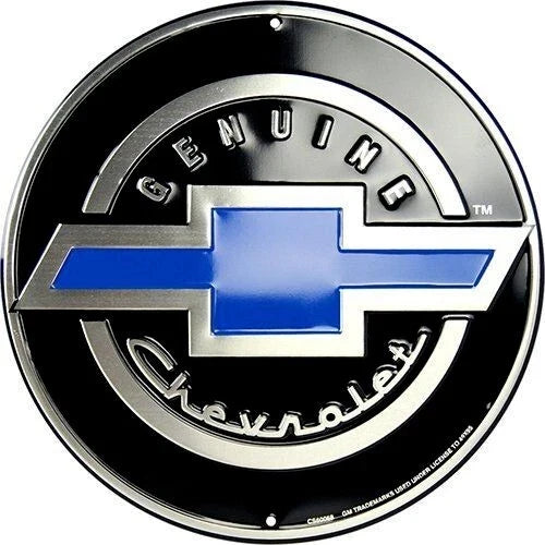 Metal Nostalgia Sign for Chevrolet (12")