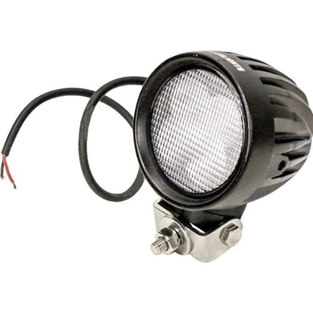 50W LED Round Flood Light with Swivel Mount for Universal Fit