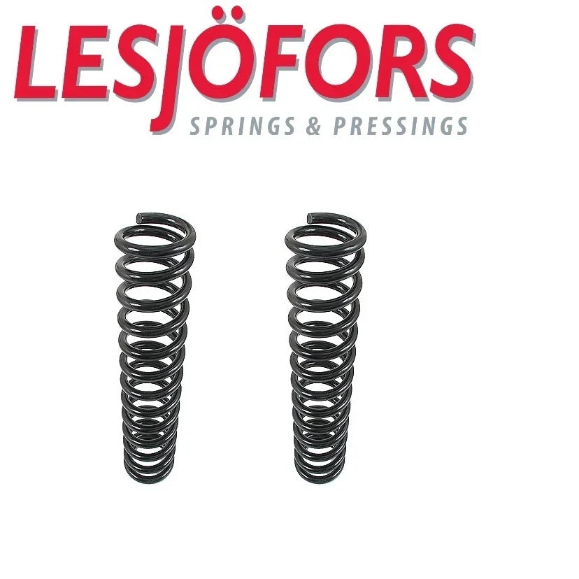 2X Front Coil Springs for Mercedes 300CD 300D 300TD (1981–1985) 4056812