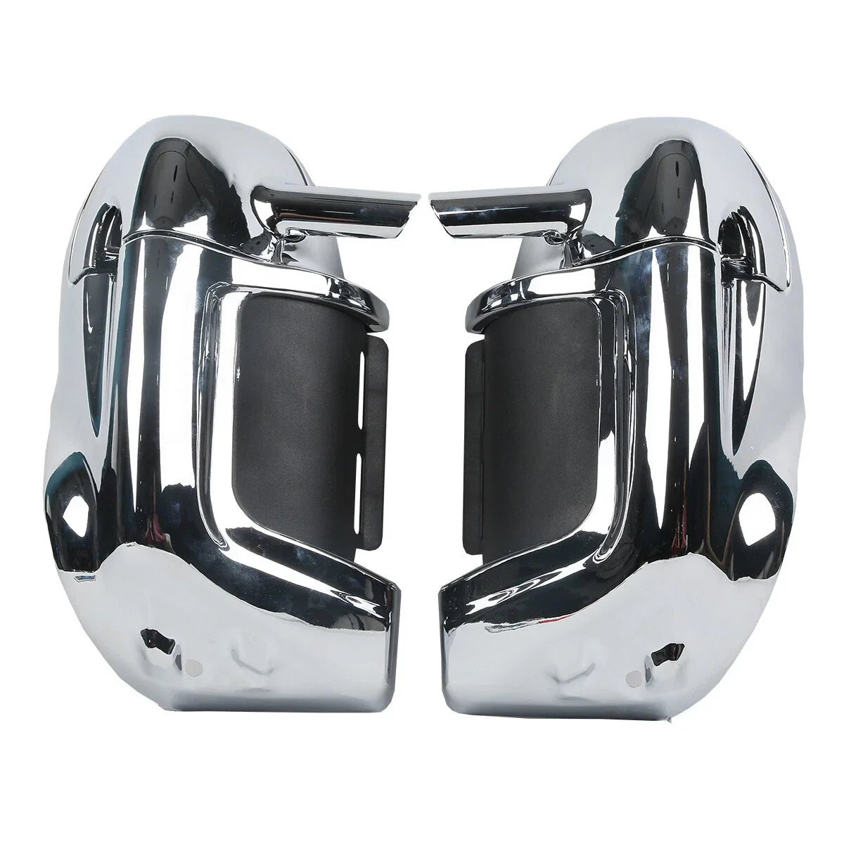 Chrome Lower Vented Leg Fairings & Engine Bar for Harley Electra Glide (2009–2013)