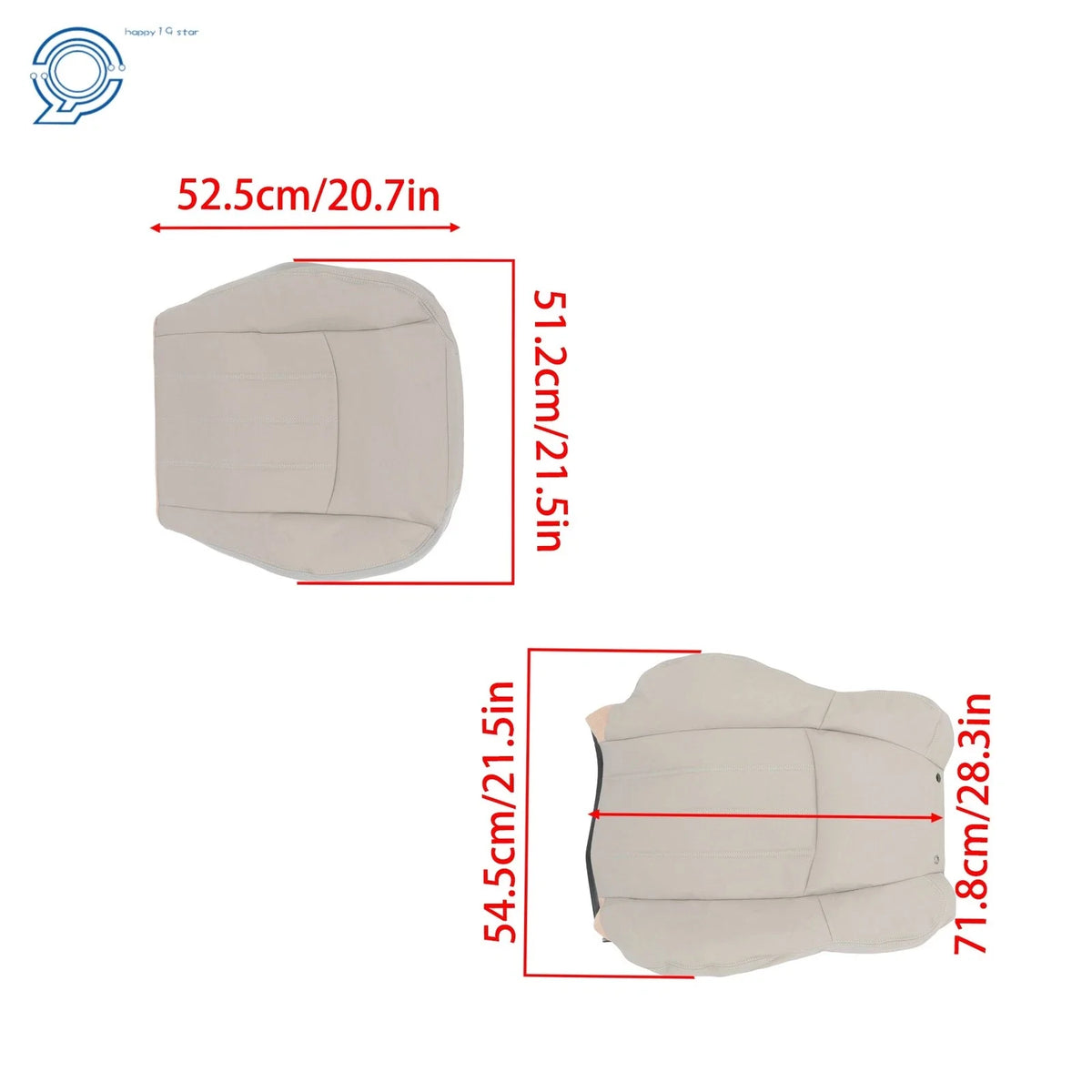 Leather Bottom Back Seat Cover for Chrysler 300C (2005–2010)