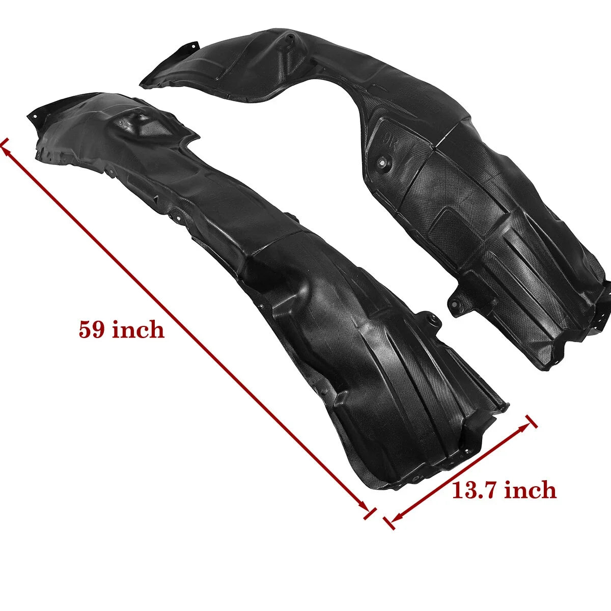Fender Liner Set of 2 for Toyota Camry 2012–2014 Front LH & RH