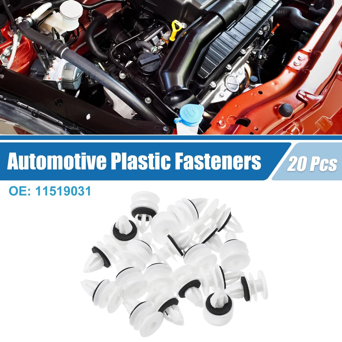 20 Pcs Door Panel Clips No. 11519031 for Chevrolet 