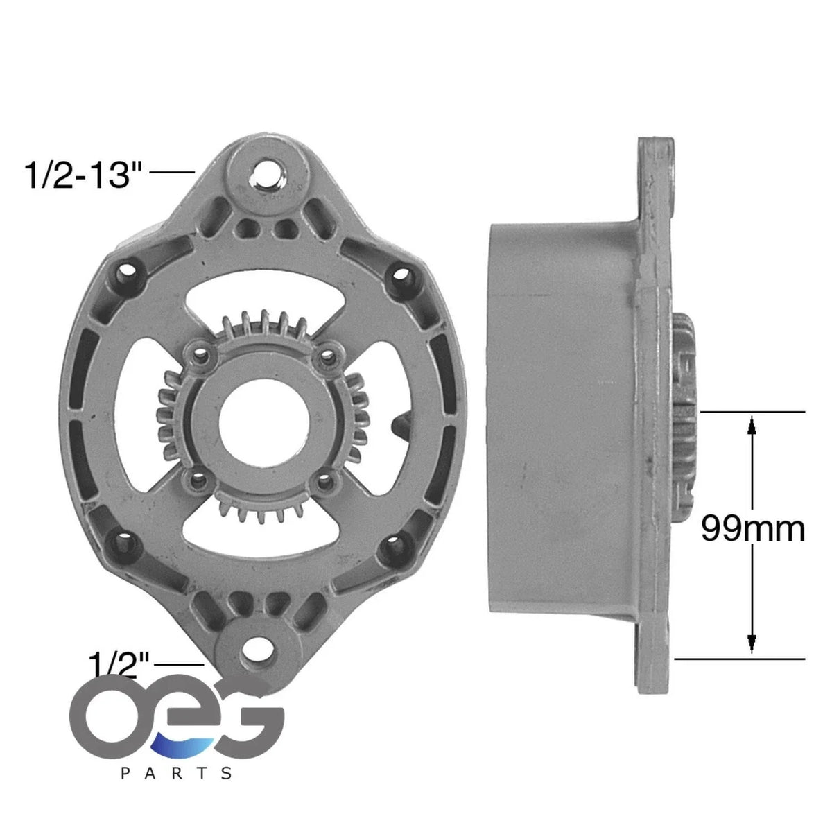 Alternator Frame for Autocar ACL 1981–1988
