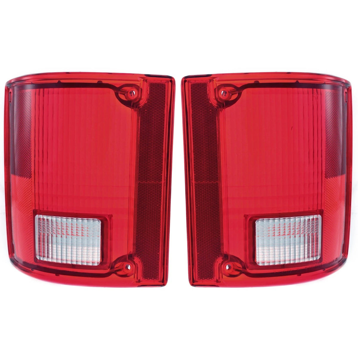 Tail Light Lens Set of 2 for GMC K1500 (1988–1991)