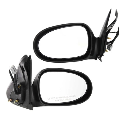 Power Mirrors - Set of 2, Paintable for Nissan Sentra (2000–2006)