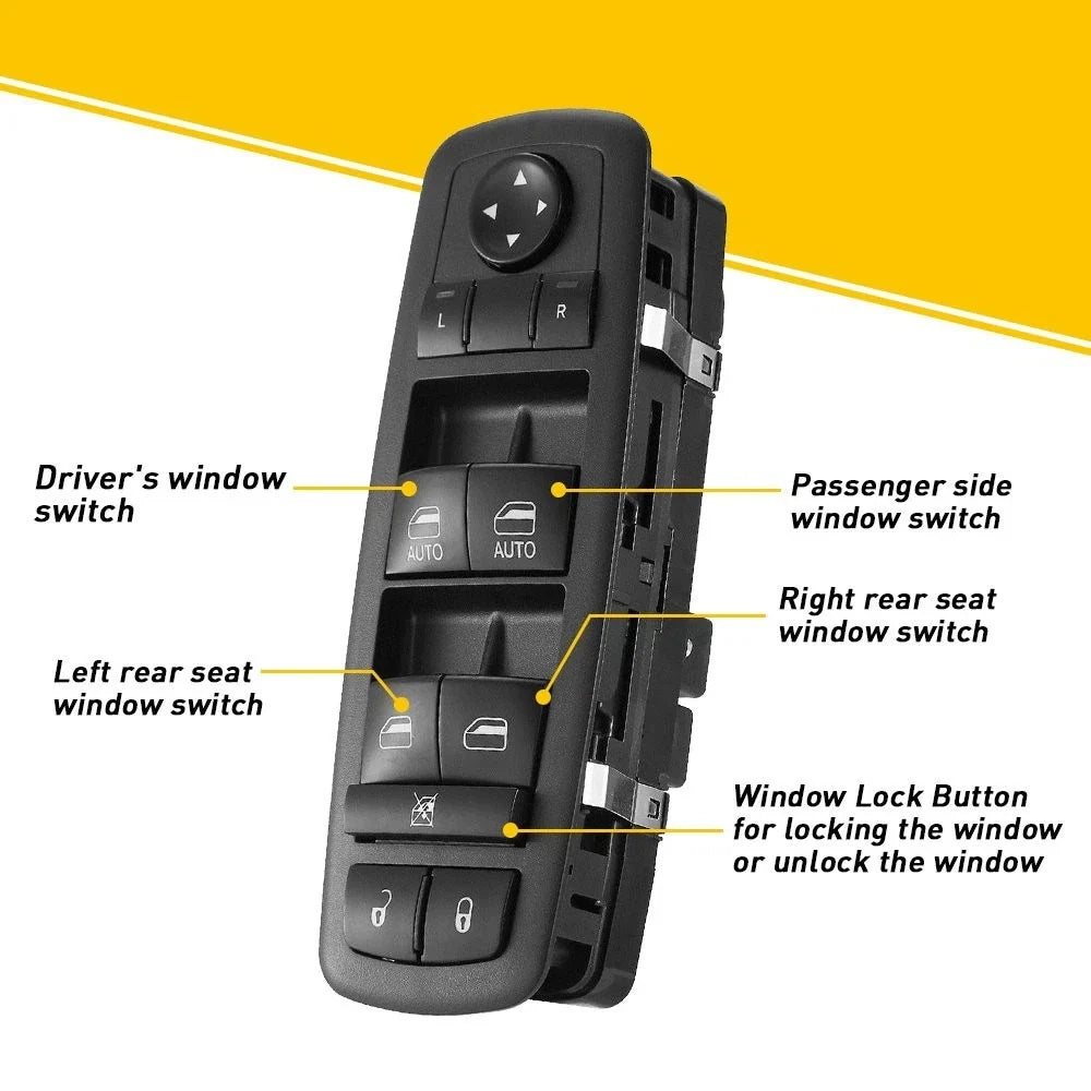 2011-2014 Dodge Charger Master Power Window Switch Replacement