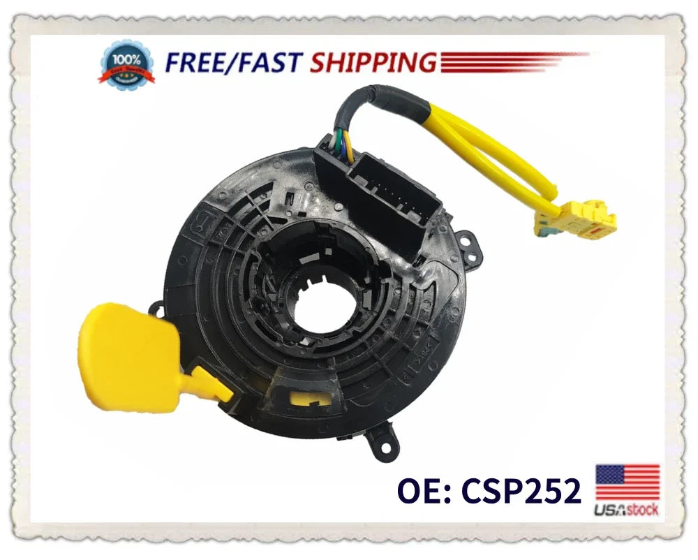 Clock Spring CSP252 for Chevrolet Camaro, Ford Mustang, Taurus