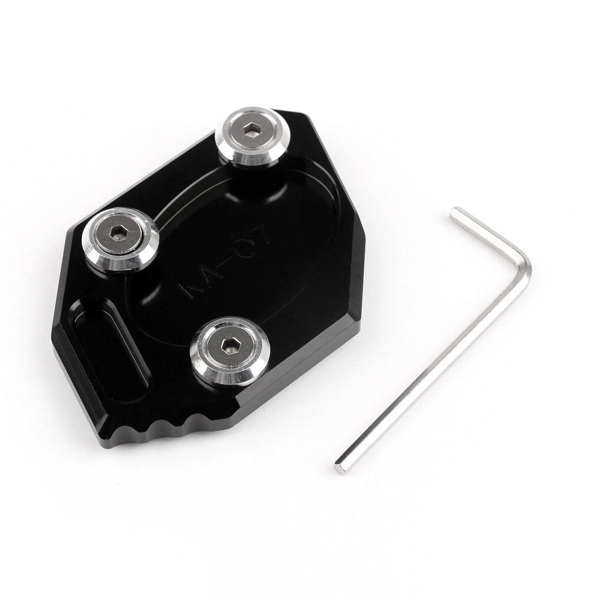 Kickstand Side Stand Plate Pad for Kawasaki Ninja 250 300 Z250 (2014–2015)