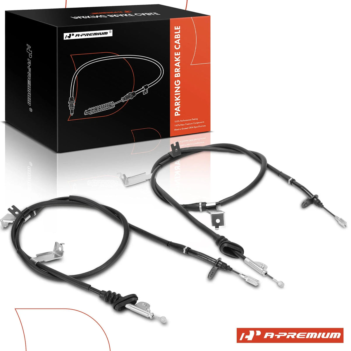 2X Rear Parking Brake Cables for Nissan Maxima (2008–2014)