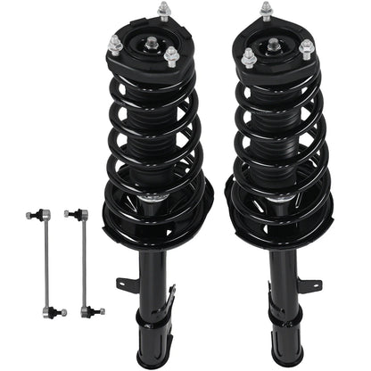 Rear Strut Assembly with Spring and Sway Bar Links for Toyota Venza 09-12