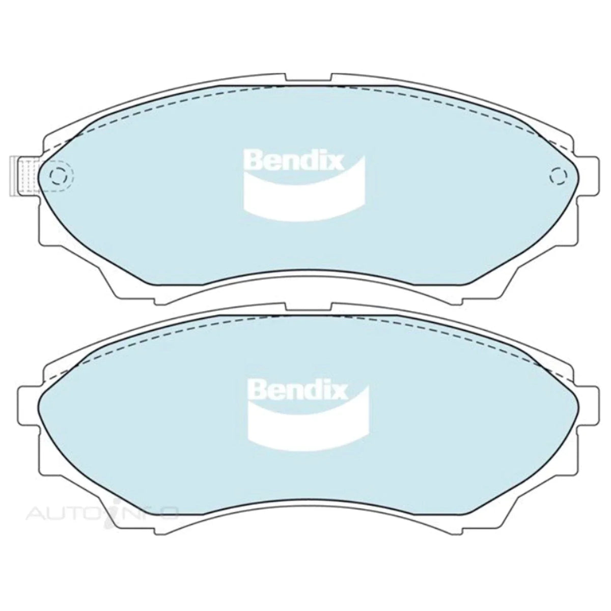 Disc Brake Pad Set for 2006-2011 Ford Ranger 4WD