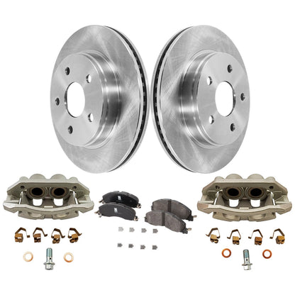 2X Front Brake Kit with Calipers for Ram 1500 (2012)