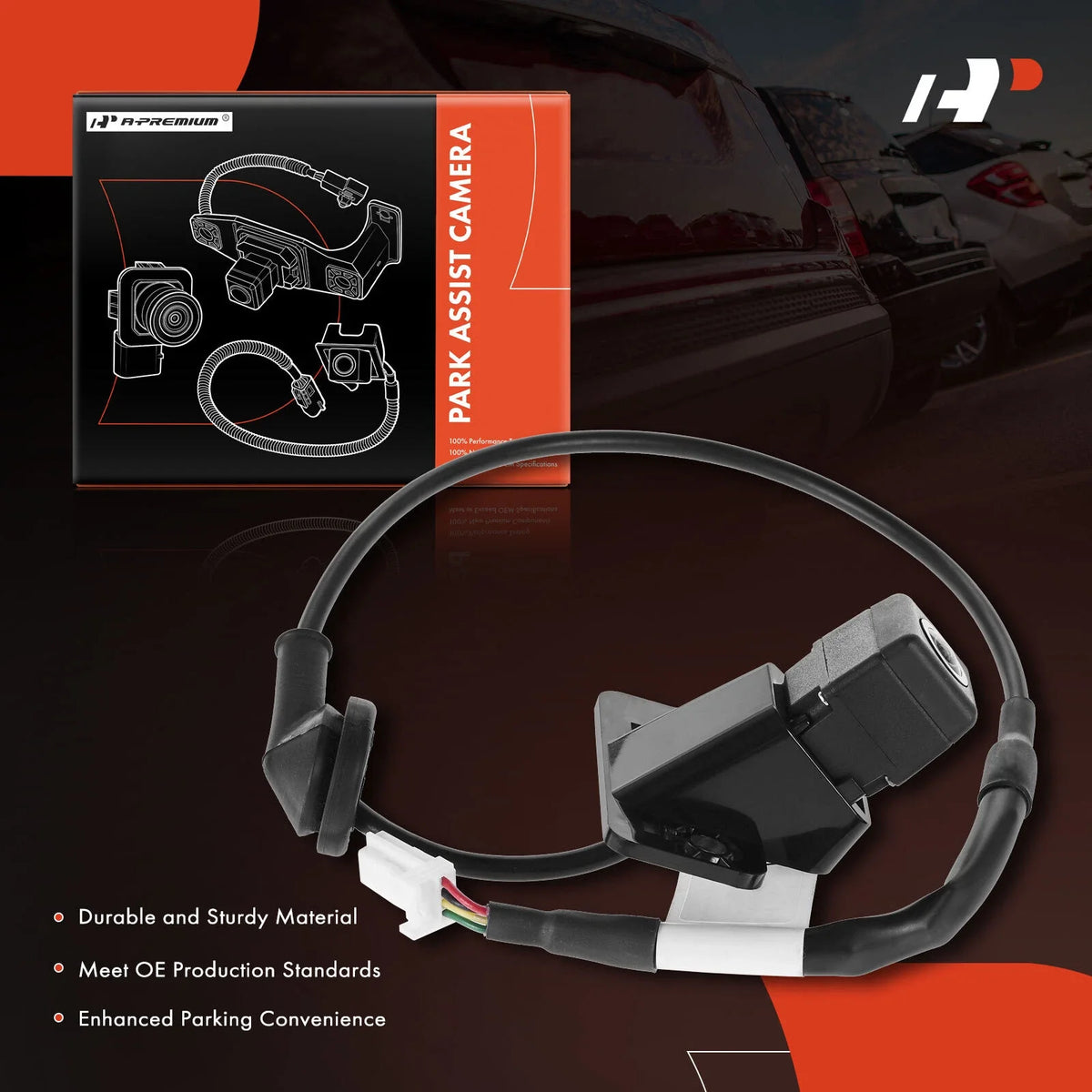 Rear View Camera with Park Assist Feature for Juke 2011-2014