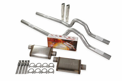 Exhaust Kit Dual 2.5" for GM C/K 20 3/4 Ton (1973-1980)